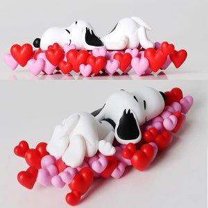 스누피 udf 하트 FULL OF HEART SNOOPY 피규어