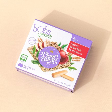 [키즈윈도] 앙파파 티딩러스크 1box 12개입 3가지맛 투씨러스크 법스오가닉 치발기과자 떡뻥