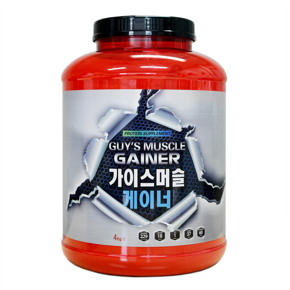 진명뉴트리션 가이스머슬게이너 초코맛 4kg 체중증가 단백질보충제