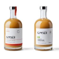 짐버 Gimber 생강청 생강차 700ml x 2병 N1 + N2 혼합 구성