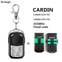 자동문 리모컨CARDIN S476-TX2 리모콘 433.92MHZ 고정 코드 복사기