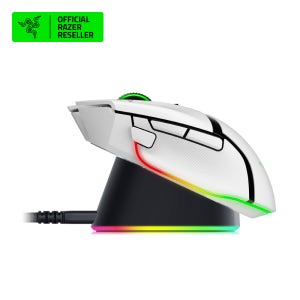 레이저코리아 Razer Basilisk V3 Pro PKG 무선충전독 화이트