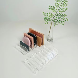 아크릴 섀도우 팔레트 정리함 화장품 블러셔 팩트 수납 보관함