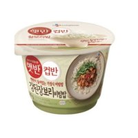 CJ제일제당 햇반 컵반 강된장 보리 비빔밥 280g