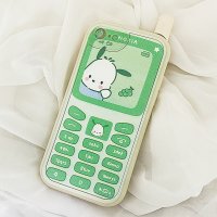 아이폰SE3 케이스 산리오 포차코 전화기 모양 레트로 핸드폰