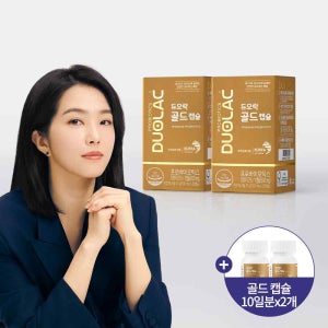 [20일분 추가증정] 듀오락 골드캡슐 생존력 강한 유산균 30캡슐, 2개