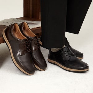 [N배송] 허시파피 남성 소가죽 비즈니스 캐주얼 슈즈 - 3MR5010/5011