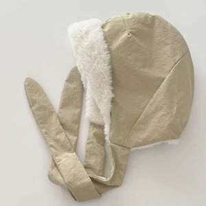 텐바이미 방한면패딩 보닛햇 밍크 에코퍼 후드 겨울 귀달이 귀도리 귀마개 귀덮개 보넷 바라클라바