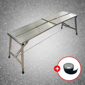 알루랙 접이식 도배 우마 AR40x160 작업대 알루미늄 말비계