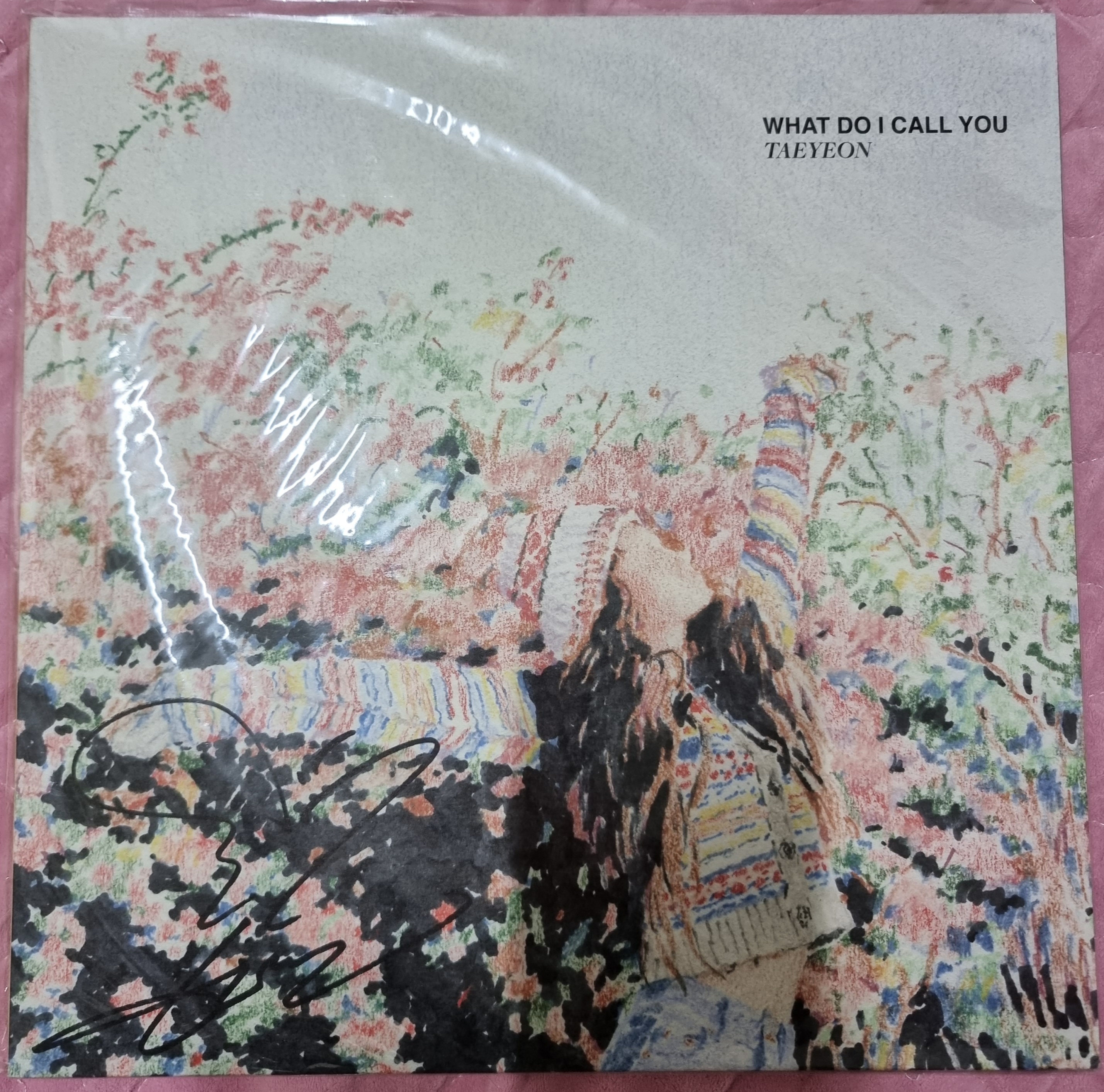 [미개봉][LP] 태연 (Taeyeon) - What Do I Call You (4th Mini Album) [45 RPM] [초회한정반]