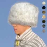 남녀공용 러시아 샤프카 털 모자 메텔 에스키모 밍크