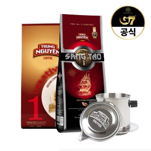 [소비기한임박][커피필터증정] G7 베트남 분쇄 원두커피 크리에이티브 상타오 4봉 1Kg (소비기한 : 2025-12-01)