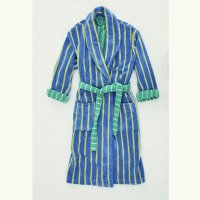 Dusendusen Passion Fruit Stripe Bathrobe 두센두센 패션프루츠 스트라이프 배쓰로브