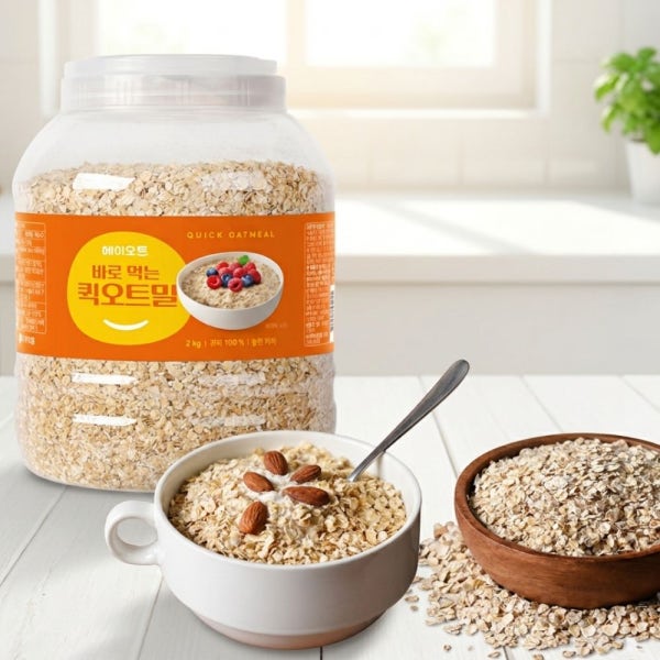 헤이오트 바로먹는 퀵 오트밀 2kg