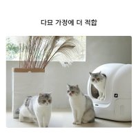 Xiaopei 지능형 펫킷 MAX 고양이 자동 대형 화장실 배변 스마트 자동 처리기