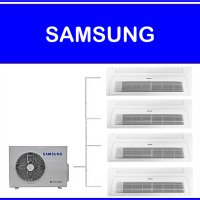 삼성 시스템에어컨 무풍 천장형 시흥 18평+6평+6평+5평 4대 AJ072MB1PBC1외
