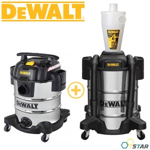 디월트 연동식 건습식 30L 청소기 집진기 세트 DXV30SPTA DXVCS003 스텐