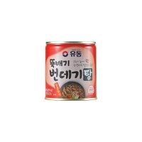 유동 뚝배기 번데기탕 얼큰한맛 280g 24캔