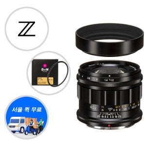 (정품등록이벤트) 보이그랜더 40mm F1.2 ASP 녹턴 니콘 Z 마운트