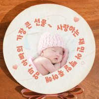 [하트레터링 케이크]서울 떡케이크 돌 백일 여자친구 생일 포토케이크