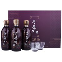 술픽 고려주조 고려당 복분자주 세트 복분자주 375ml X 3 잔 2입 전통주선물세트 복분자술