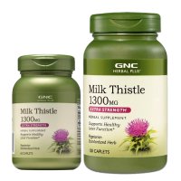 GNC 밀크씨슬 1300mg 120정, 60정 엑스트라 스트랭스 밀크시슬