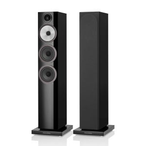 B&W 704 S3 톨보이 스피커(하이파이 오디오 패시브 플로어스탠드 2채널)
