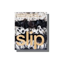 슬립스크런치 Slip MIDI SCRUNCHIES 땡땡이블랙