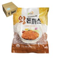 굿프랜즈 왕돈까스 1box (1500g x6) 냉동 대용량 식자재 업소용 돈카츠 돈가스