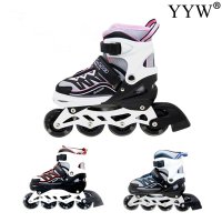 인라인 롤러 스케이트 신발 휠 스니커즈초보자용 롤러브레이드 인라인