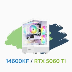 인텔 14600KF RTX5060Ti 게임용 조립PC 데스크탑