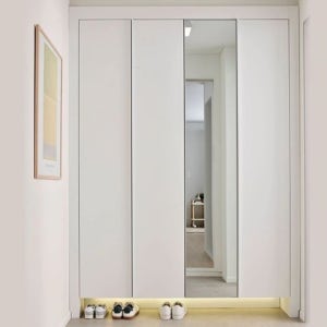 한샘 현관장 신발장 플렛화이트&그레이 / 방문설치 / 맞춤시공