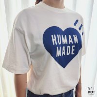 HUMANMADE 휴먼메이드 흰색면티 남자흰티 3컬러로고