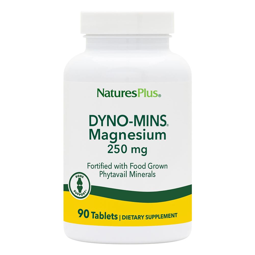 네이처스 플러스 <b>Dyno-Mins 마그네슘 250mg</b> 90정 치커리 뿌리