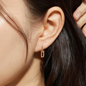 가네시 18K 귀걸이 칸나 여자친구 20 30대 선물 데일리 심플 금귀걸이