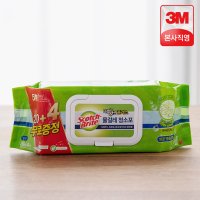 3M 스카치브라이트 물걸레청소포 대형 더블액션 플러스 20+4매