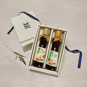 청오 국산 발아 참기름 선물세트 2호