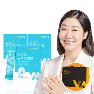 비타민마을 네덜란드산 산양유 단백질 분말 스틱 30포, 3개