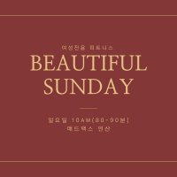 Beautiful Sunday (5회권)