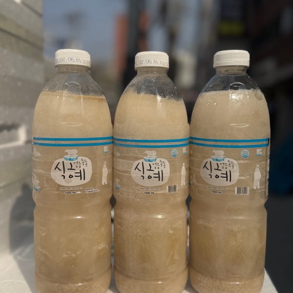얼음 동동 전통 식혜 1.5L / 냉동 여름 음료