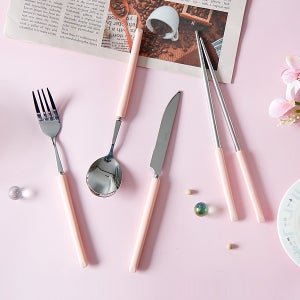 1+1 바네 커트러리 세트 디저트 포크 나이프 스푼 젓가락 집들이선물