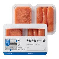 덕화명란 저염 색소 아질산나트륨 없는 송송자른 송알송알 반반 명란젓갈 1팩 200g