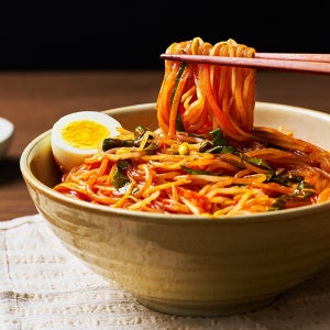 쿡솜씨 야채 쫄면 밀키트 양념장 야채포함 양배추 콩나물 등 분식