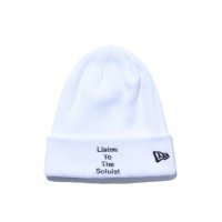 솔로이스트 The Soloist. 뉴에라 비니 Basic Cuff Knit white