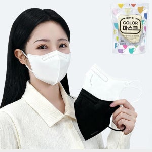 미연다 새부리형 마스크 국산 귀편한 먼지차단 일회용 50매 L(대형), 화이트, 50개