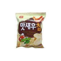 코스모스 맛새우칩 25g 1봉지 새우맛과자 알새우칩