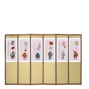 도자기6폭병풍0880
