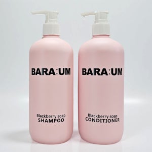 향기 좋은 냄새 오래가는 약산성 지성 두피 블랙베리솝 샴푸/컨디셔너 세트
