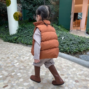 (바로/블랙)마이마이 바게트부츠 유아동 키즈 롱부츠 겨울 기모내피 아기 갈색 블랙