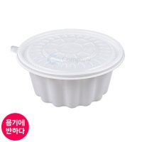 [ELP] 일회용 195파이 칼국수 냉면용기 대 백색 400개세트